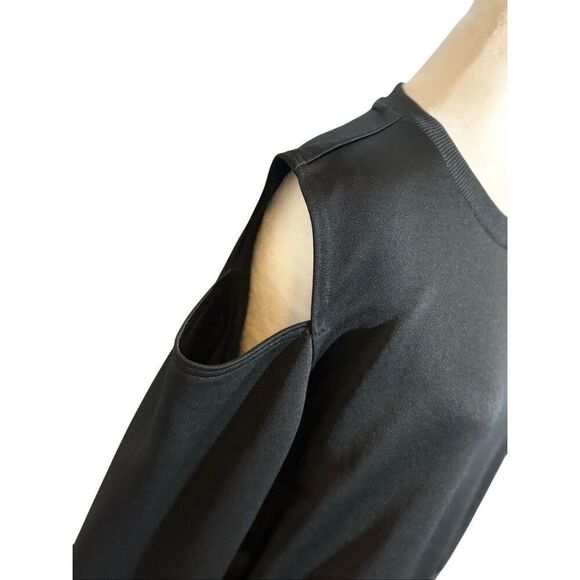 Puma black, cropped sweatshirt with one shoulder cutout - L - Picture 3 of 10